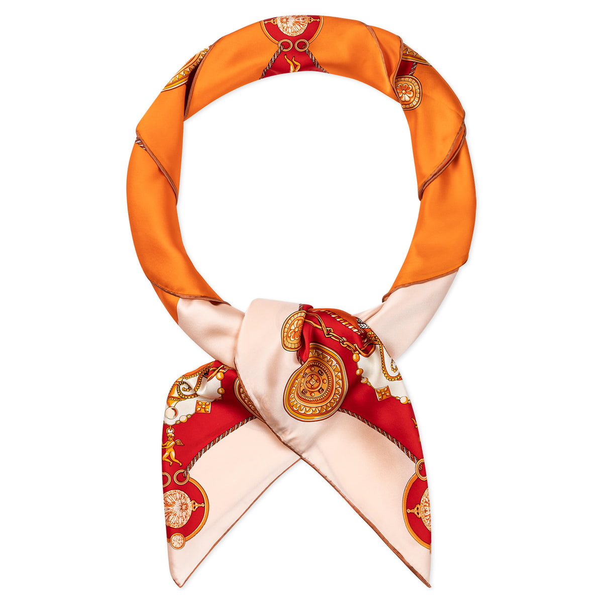 Colourful Compass 132x132 - multi orange