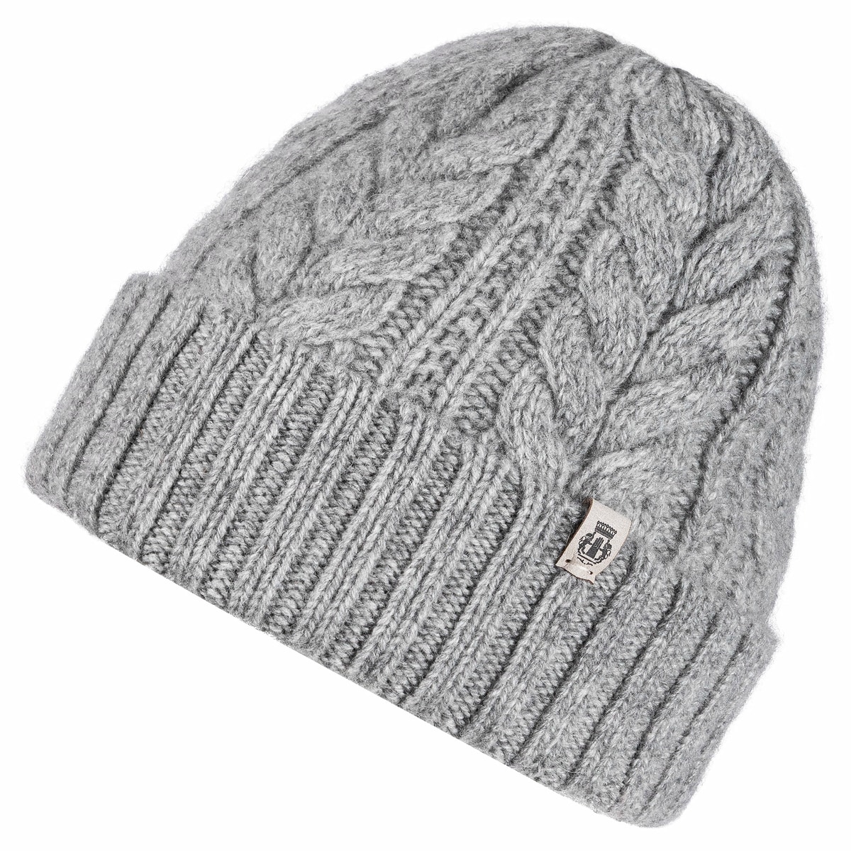 Cashmere Twist Mütze  - flanell