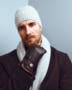 Merino Tweed Schal 35x180  - light grey