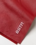 BSTN leather foulard 52 x 52 - tomato red