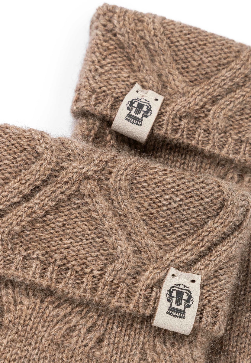 Frozen Winter Handschuhe  - taupe