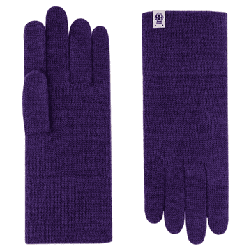 Pure Cashmere Handschuhe - violet