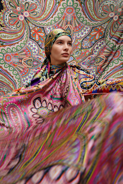 Aesthetic Paisley 140x140 - multi candy
