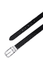 Amie reversible 3cm - black/creme