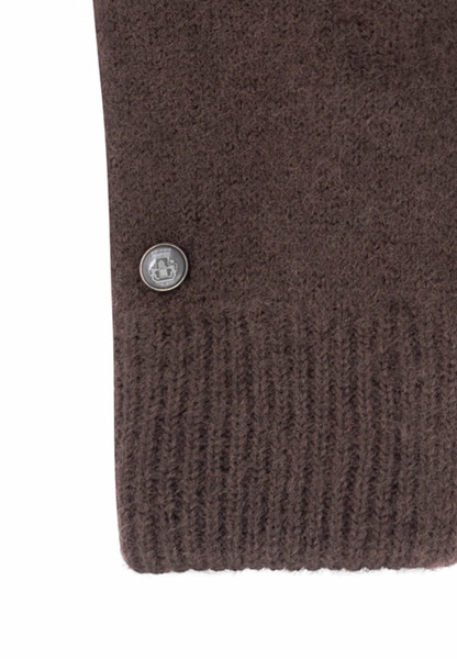 Walkhandschuhe Lederinnenhand - mocca