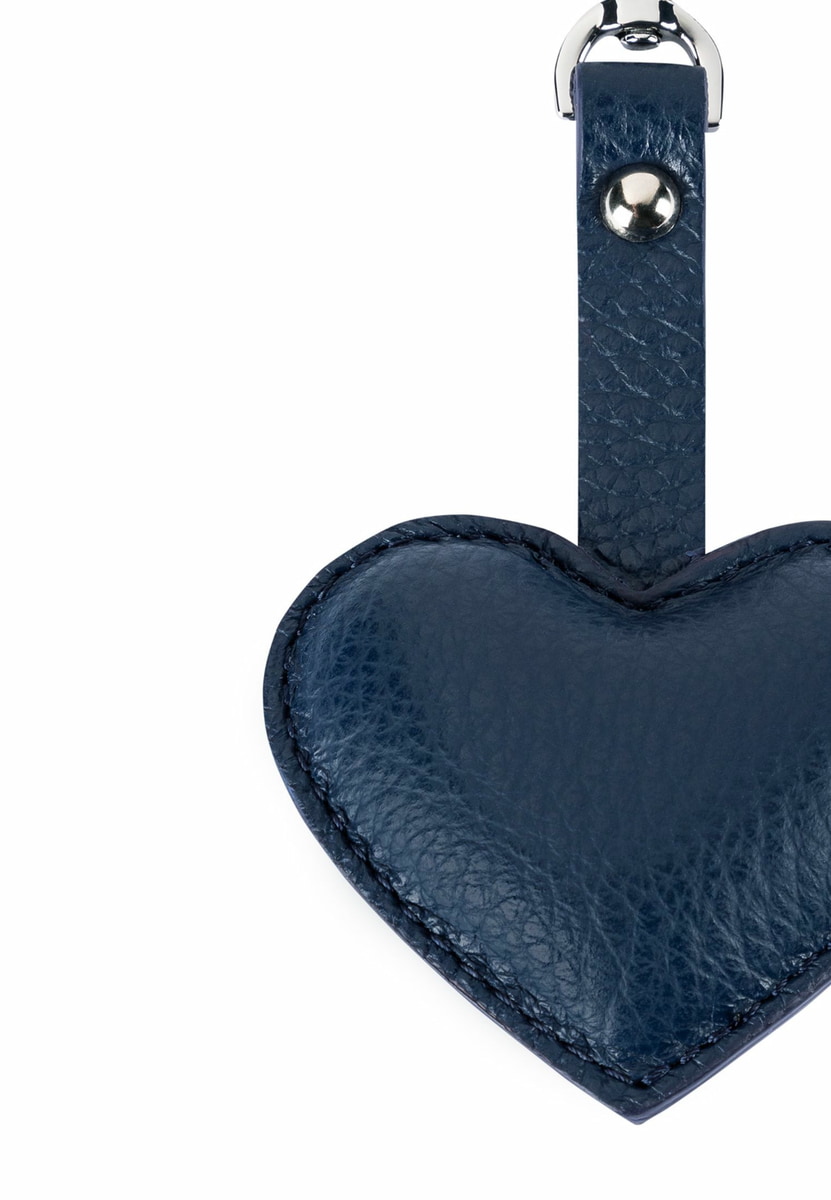 Herz Schlüsselanhänger - classic navy