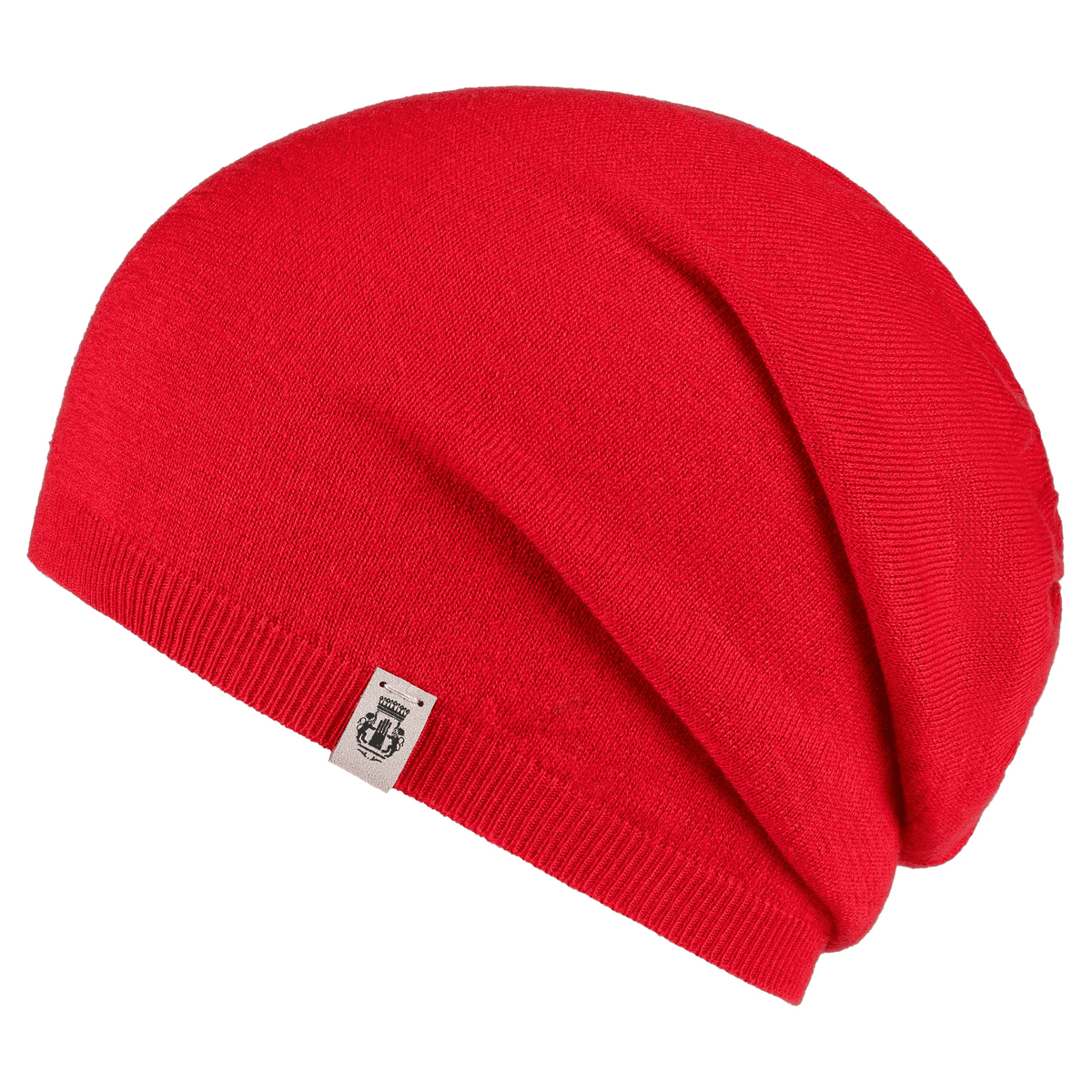 Calais/Light Bamboo Mütze - poppy red