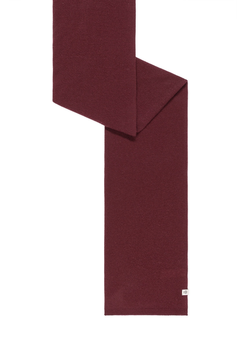 Pure Cashmere Plaid 60x190 - mulberry