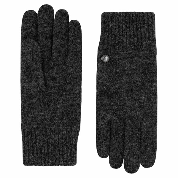 Walkhandschuh mit Kaschmir - anthracite