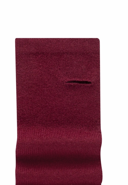 Pure Cashmere Stulpe - burgundy