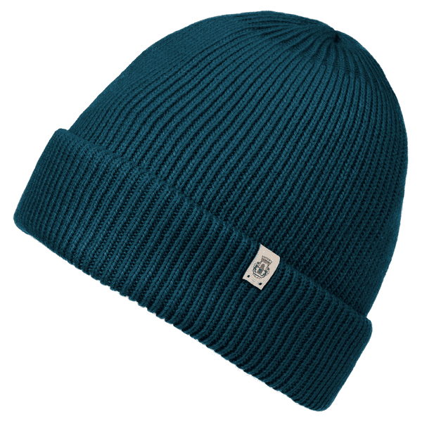 Essentials Umschlagmuetze - emerald