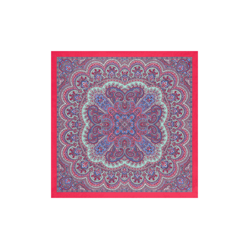 Young Paisley 53x53 - multi hibiscus