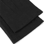 Baumwollhandschuhe mit klassicher Aufnaht - black