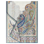 Summer Paisley Scarf 70x180 - ivory