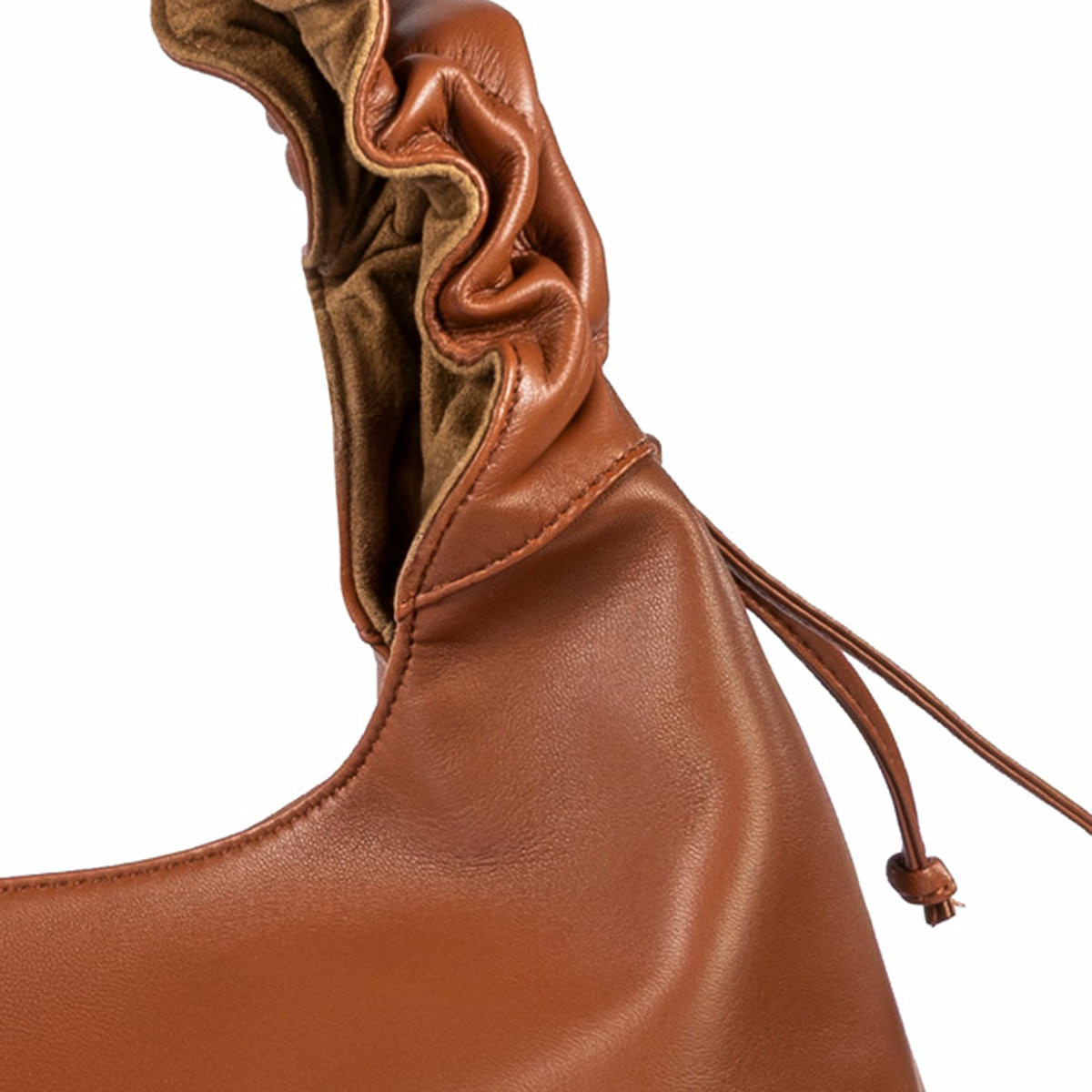 Seoul shoulder bag medium  - saddlebrown