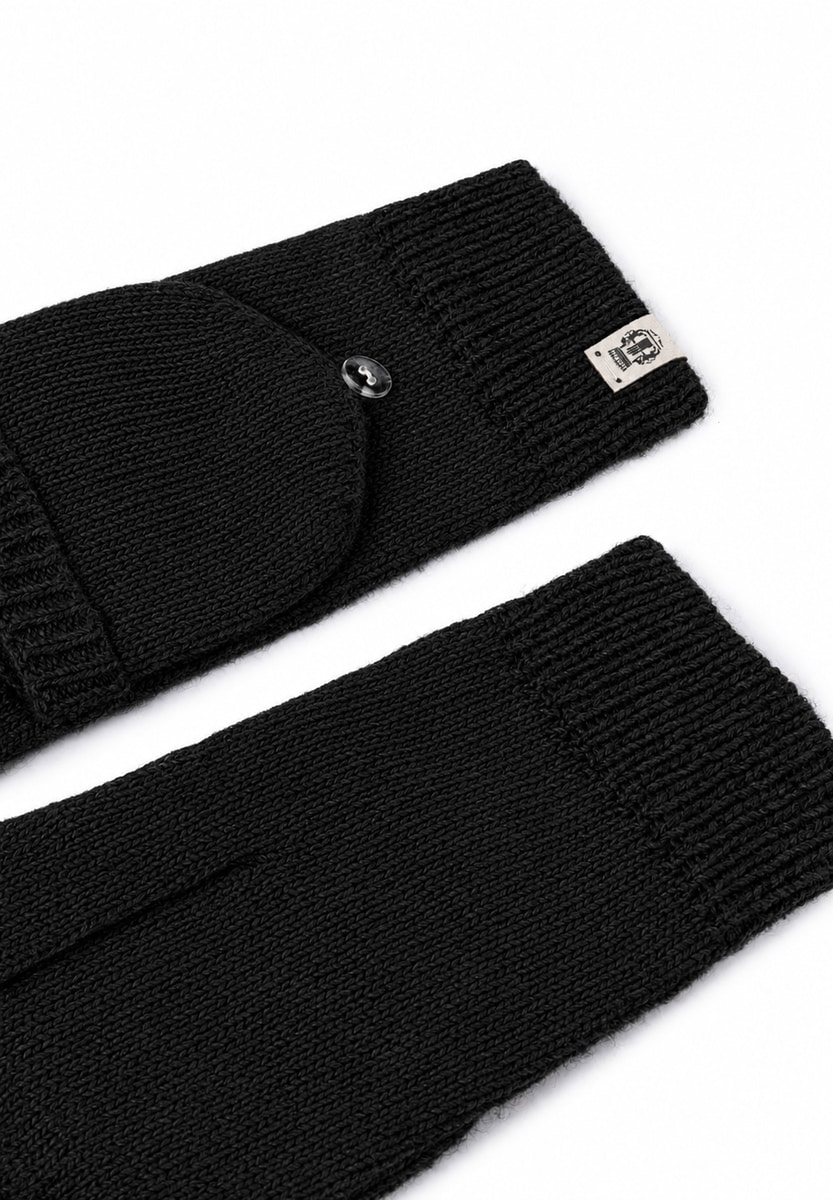 Essentials Kapuzenhandschuhe Basic - black