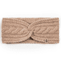 Cabled Charm Strirnband  - cashmere