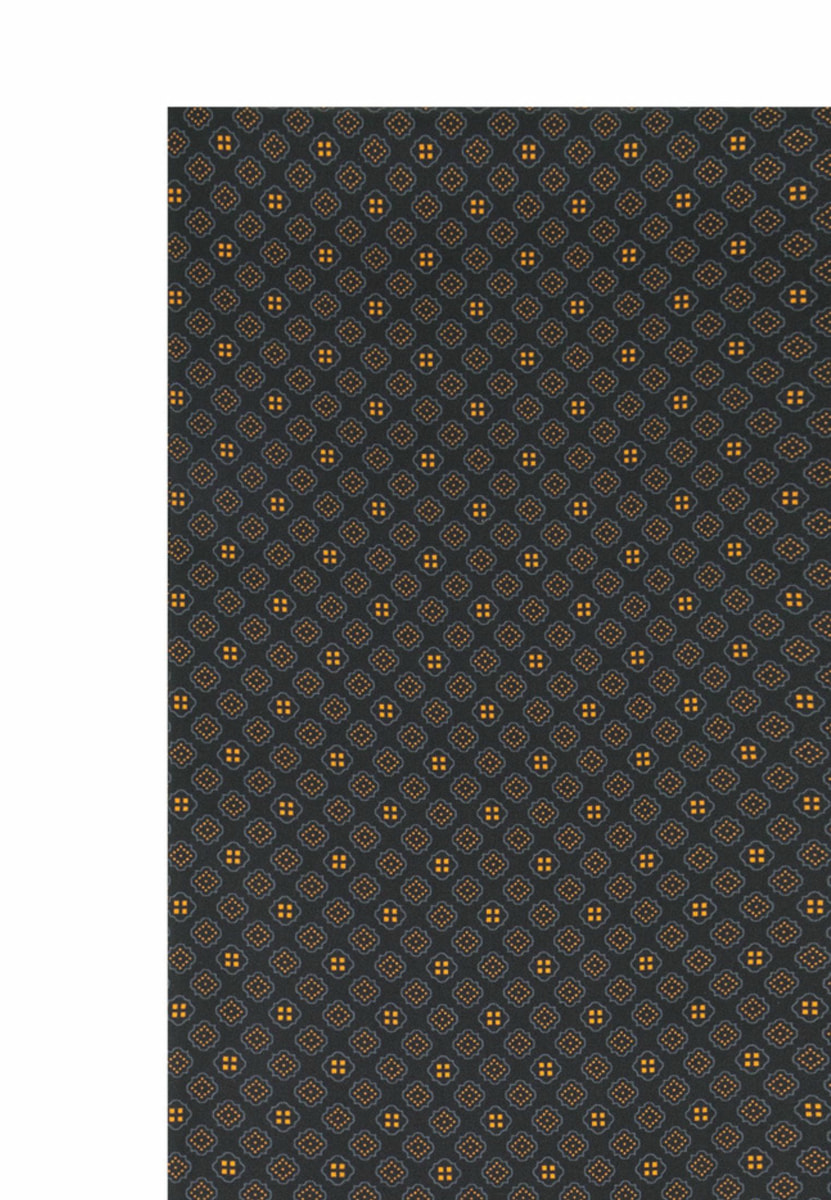 Tie Pattern 25x160 - black