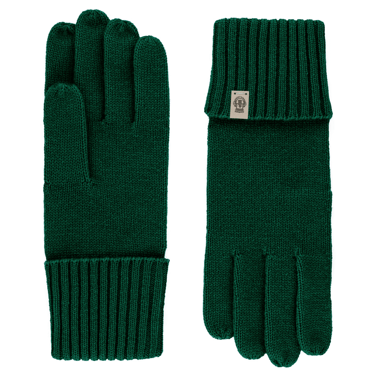 Winter Stripes Handschuh - emerald