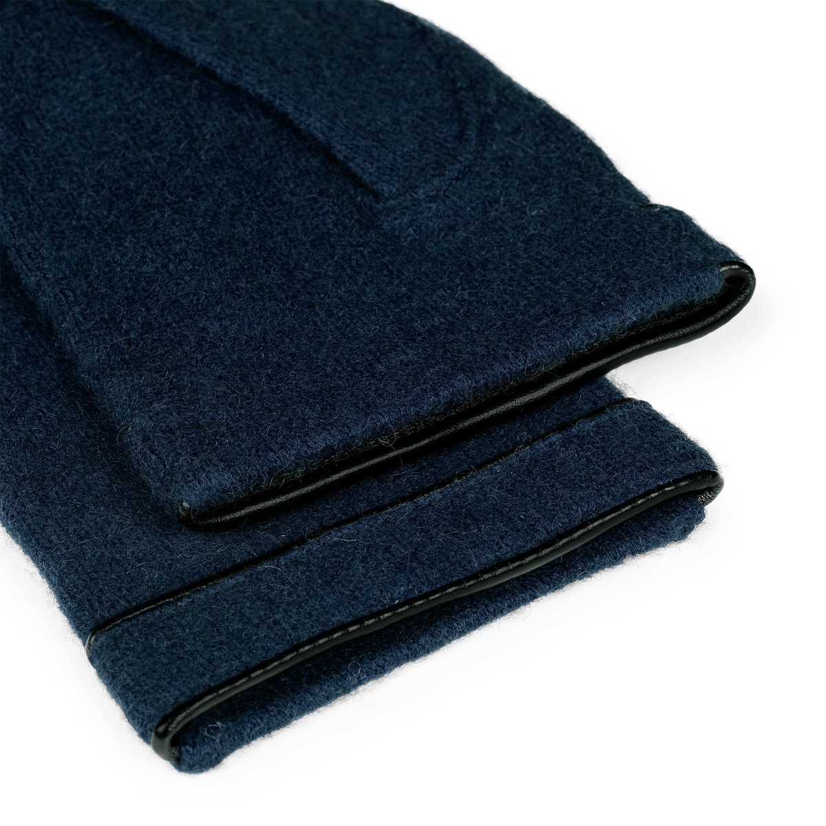 Leather Piping Touch - classic navy