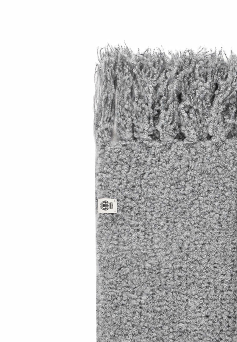 Classic Bouclé Schal 35x180 - flanell