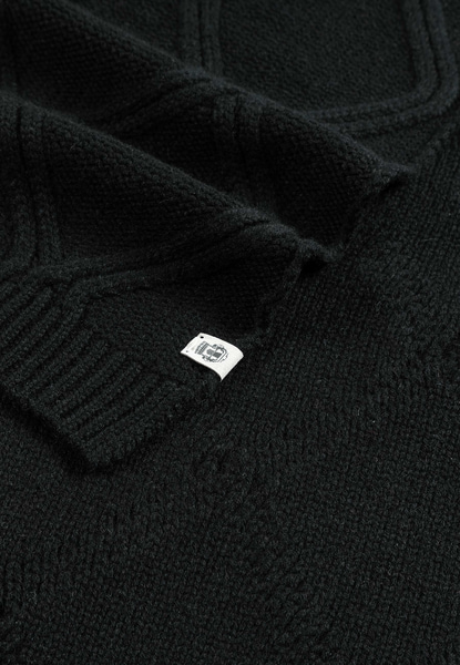 Frozen Winter Schal 35x180  - black