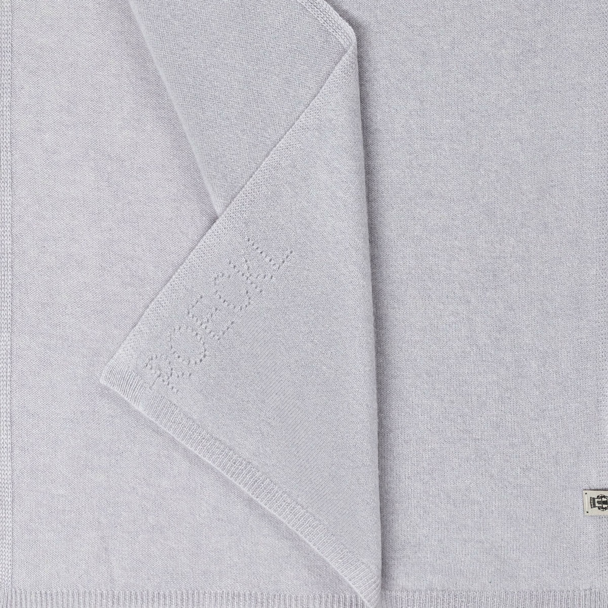 Pure Cashmere Schal - silvergrey