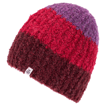 Cosy Bouclé New Mütze - multi wine