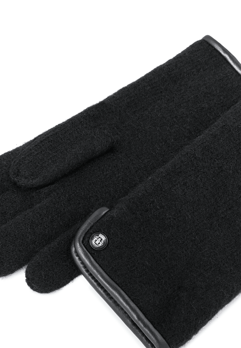 Klassischer Walkhandschuh Women - black