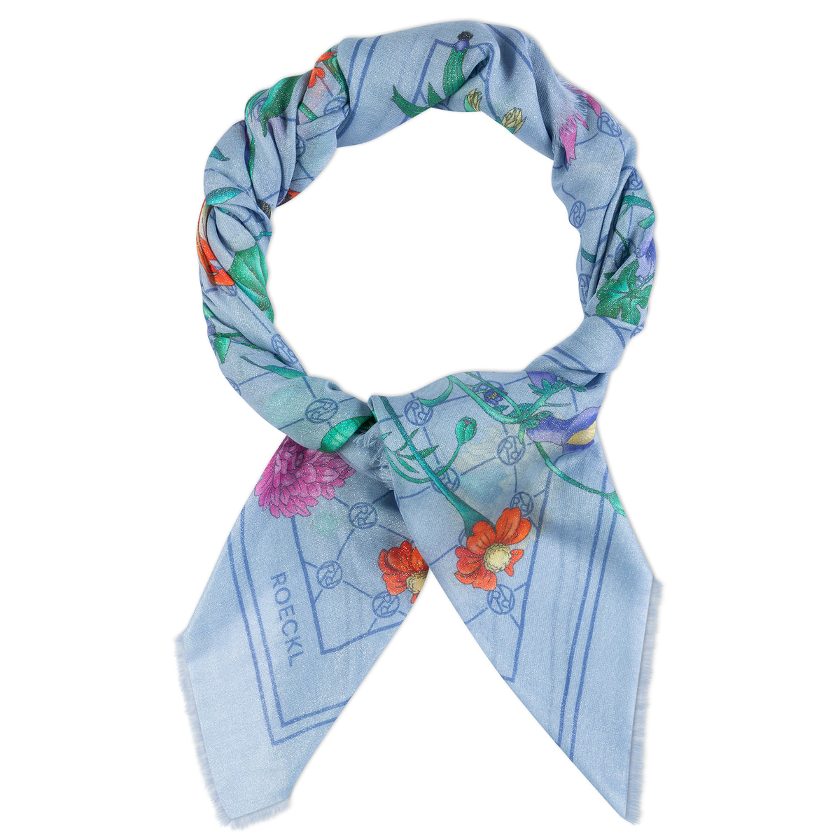 Glowing Bouquet 140x140 - multi bleu