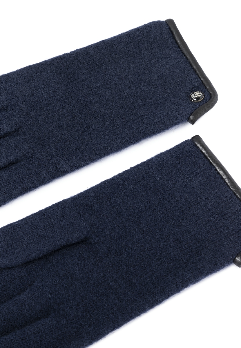 Klassischer Walkhandschuh Women - navy