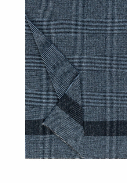 Cotton Check 40x180 - indigo