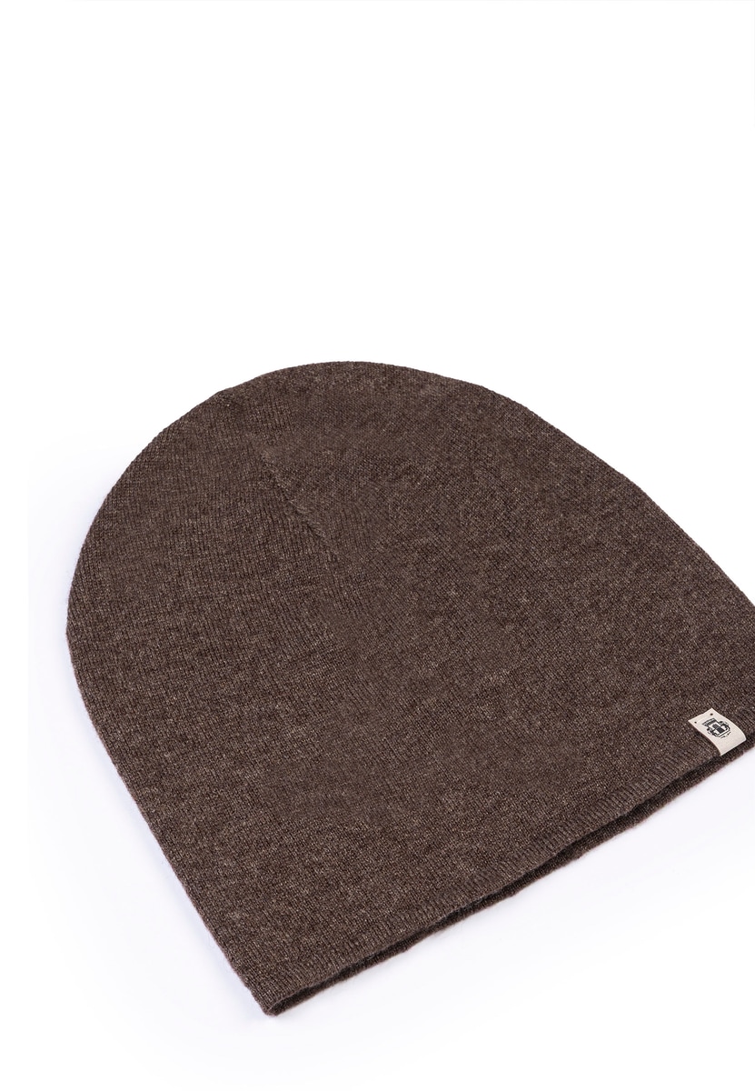 Business Cashmere Muetze - coffee