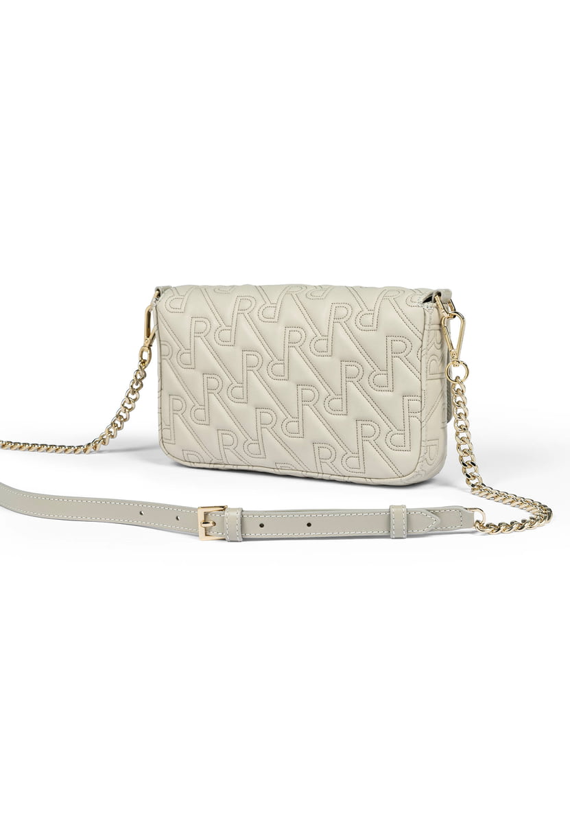 Emilia quilted mini - almond