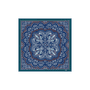 Fine Paisley 53x53  - multi indigo