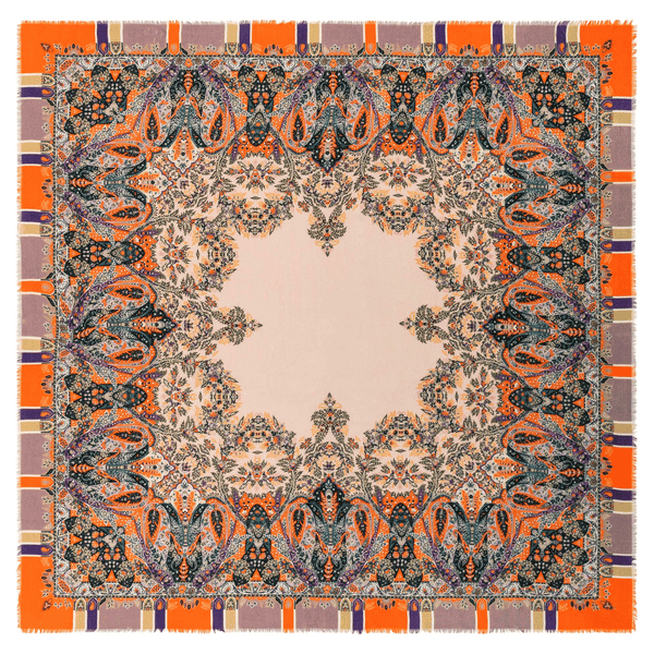 Magic Garden 140x140 - multi blush