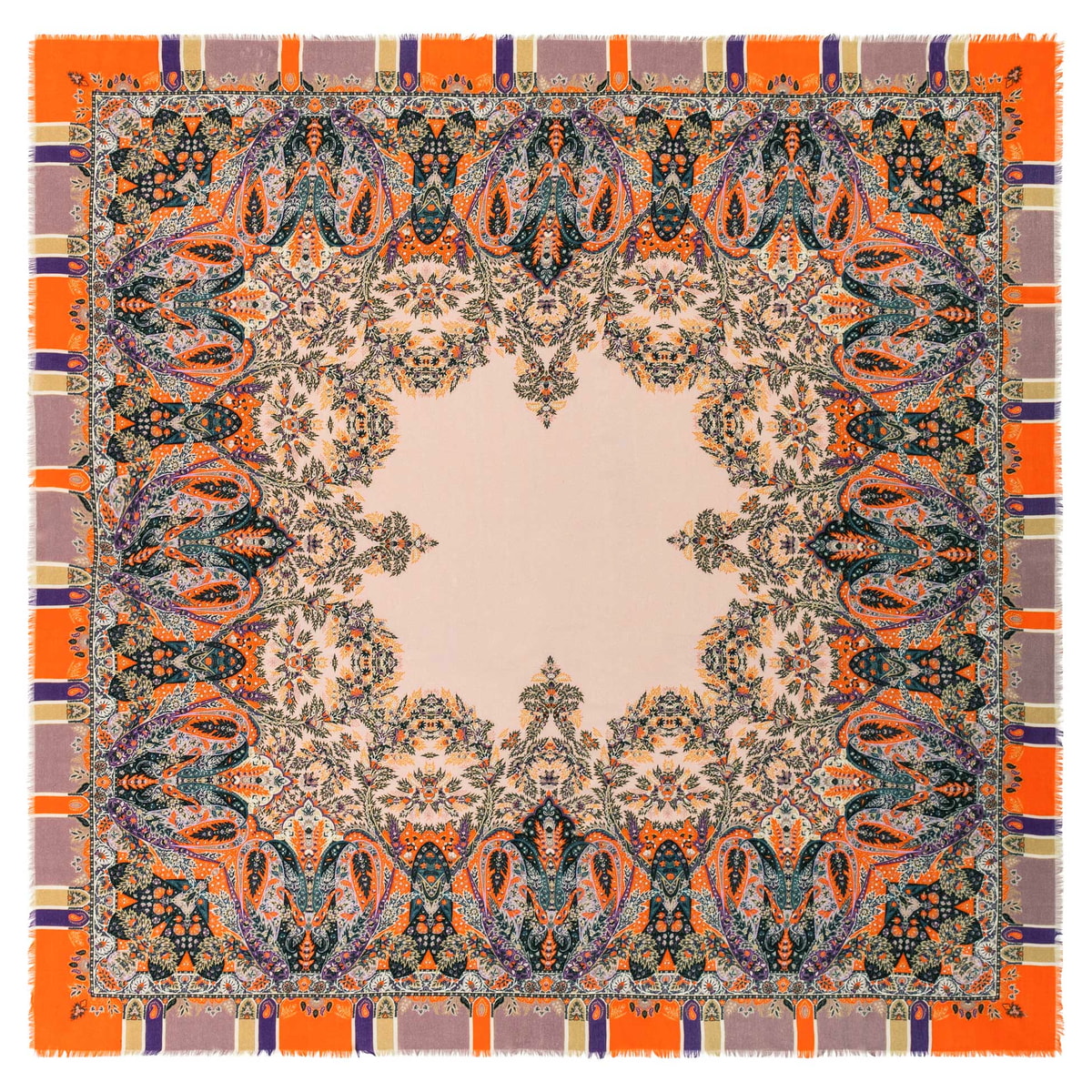 Magic Garden 140x140 - multi blush