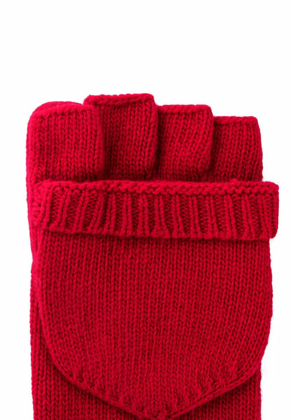 Essentials Kapuzenhandschuhe Basic - classic red