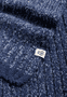 Mouliné Stripes Schal 25x180  - multi blue