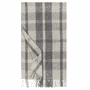 Check Bouclé Men 55x180 - camel/white