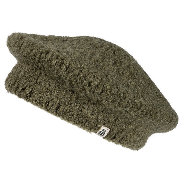 Classic Bouclé Mütze  - moss