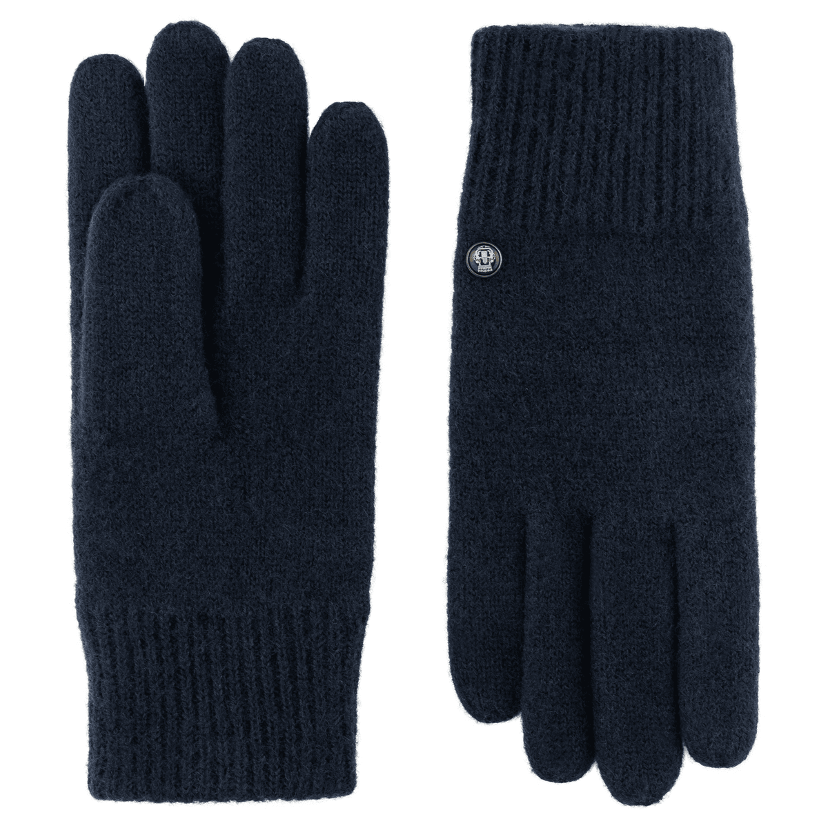 Walkhandschuh mit Kaschmir - navy
