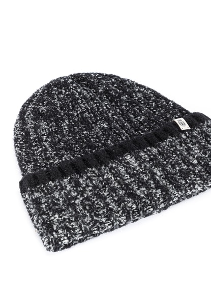 Mouliné Stripes Mütze - multi grey