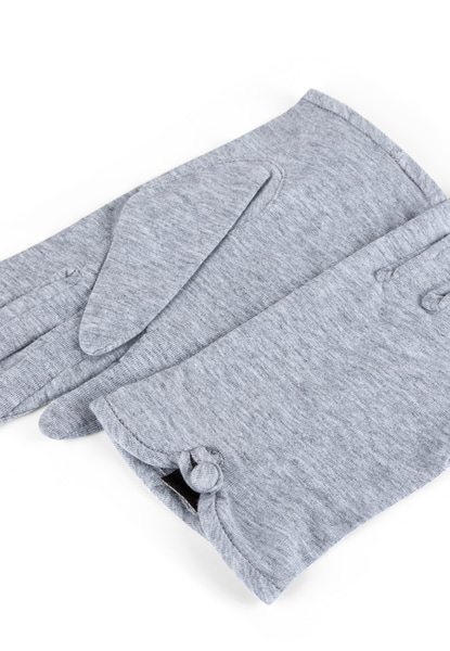 Baumwollhandschuh Classic Women - silvergrey