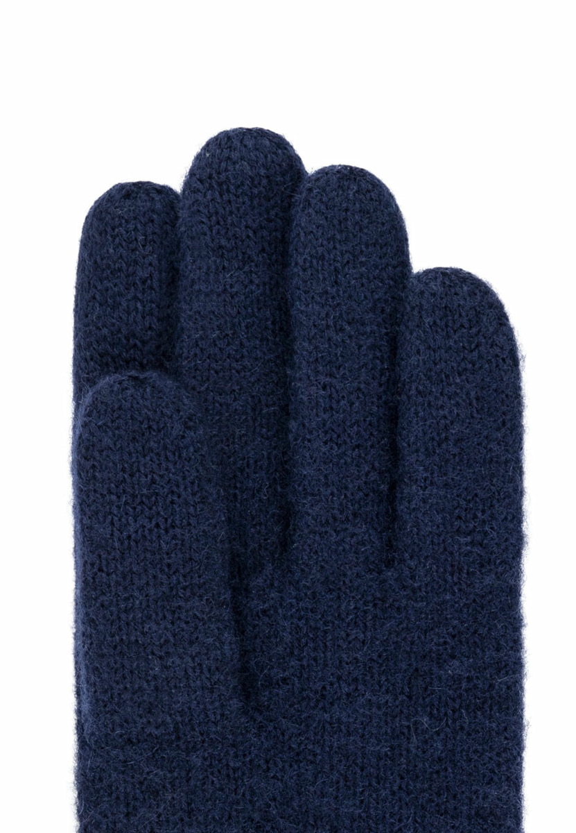 Walkhandschuh mit Kaschmir - navy