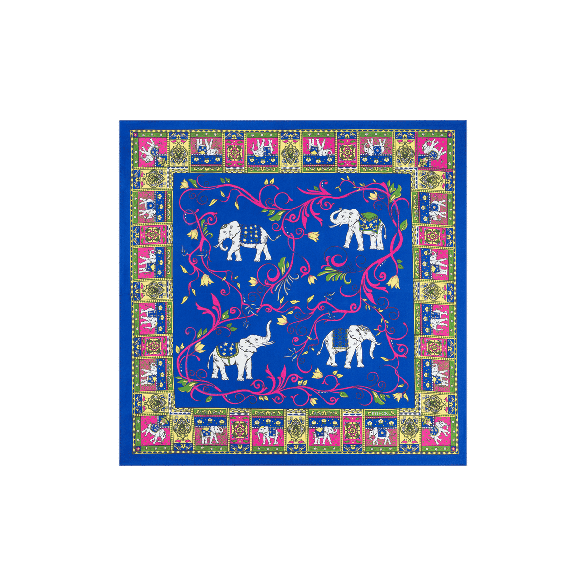 Lucky Elephant 53x53 - multi royal