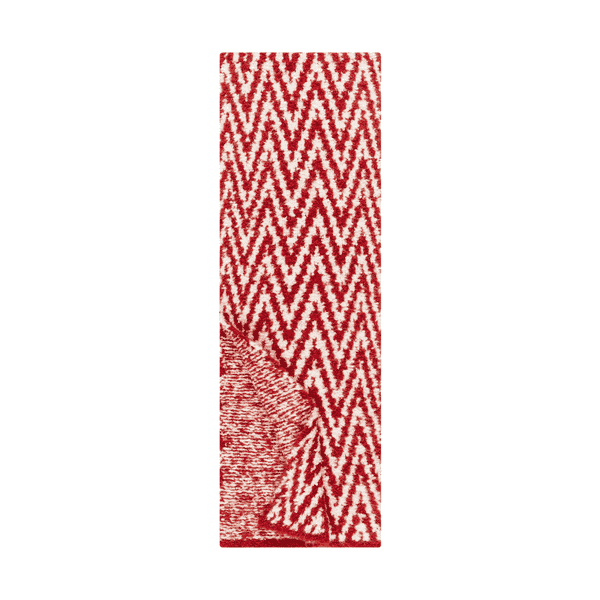 Arctic Bouclé Schal 25x180 - classic red