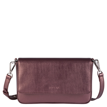 Emilia Shoulder bag metallic XS  - wine
