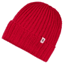 Pure Cashmere Umschlagmuetze - classic red