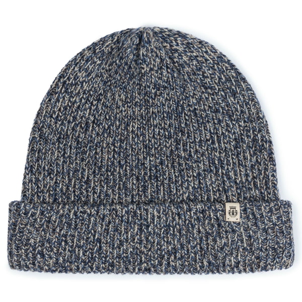 Mouliné Rib Mütze - multi blue